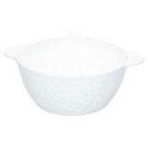 Pyrex redondo con taa  27.5x21.5x10 cm